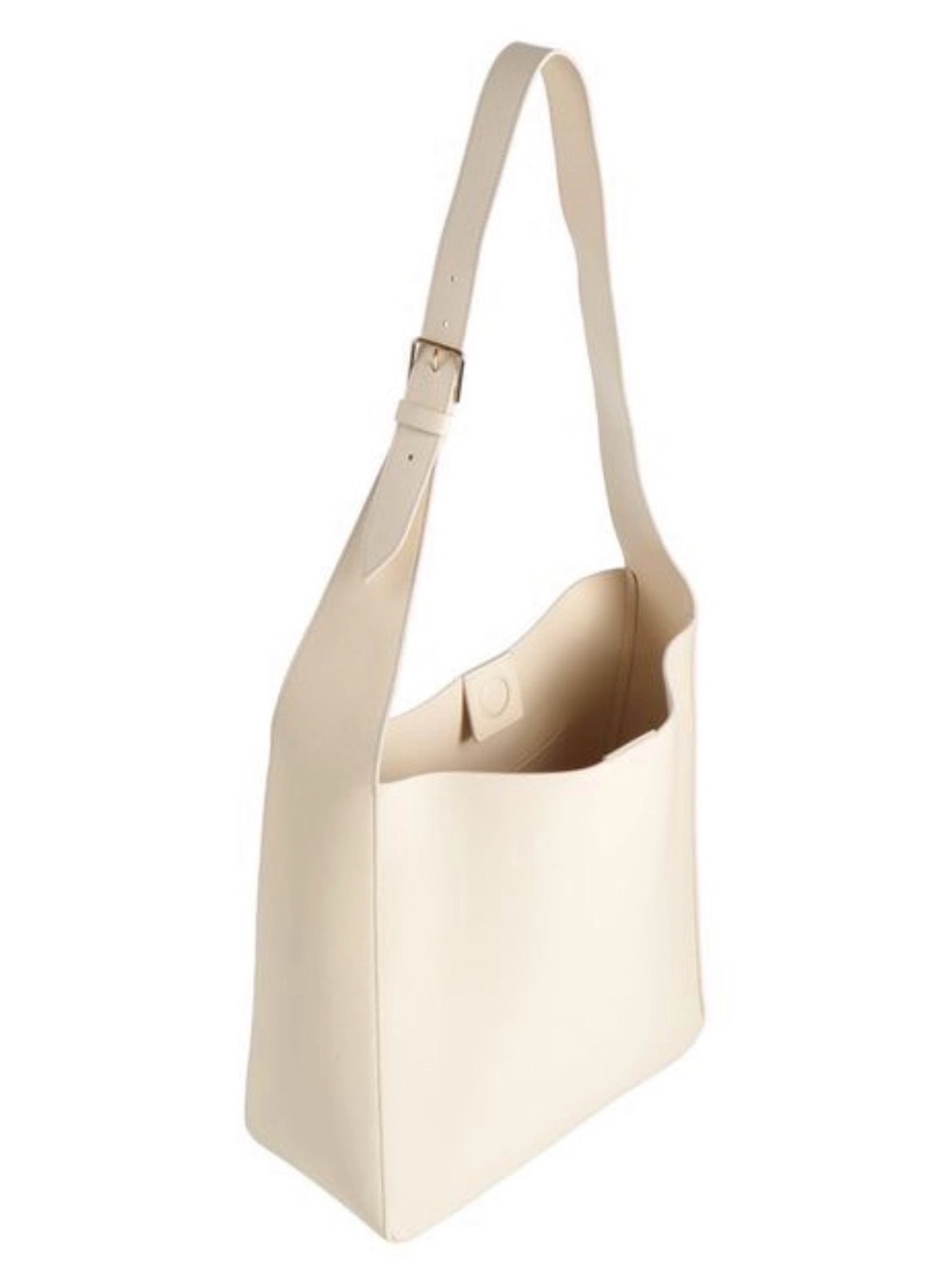 Mansur Gavriel Cream Leather Shoulder Bag Read description!